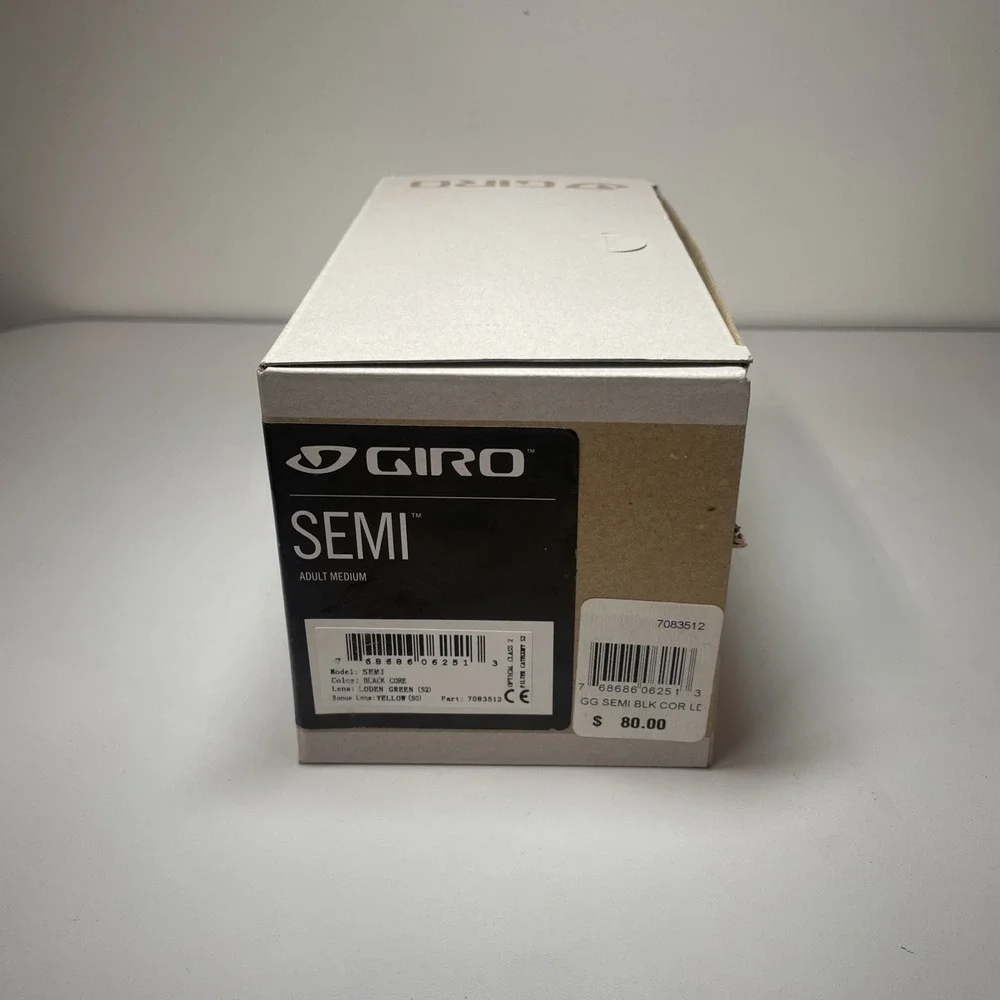 Giro Dylan Semi Yellow Replacement Lenses For Ski Goggles SO 80-99%VLT w Bag